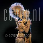 25-08-2003 Lion King, Simba and Chaira Bordeslee as Nala on behalf of musical The Lion King. By order of Stage-entertainment.

[keywords]Posed, Half Length[/keywords]